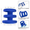 Admiral Cockring Triple Cock Cage Admiral 32-37mm
